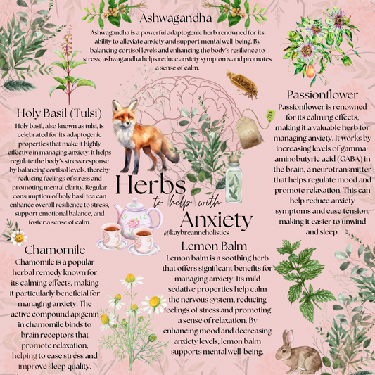 Herbs to Help with Anxiety