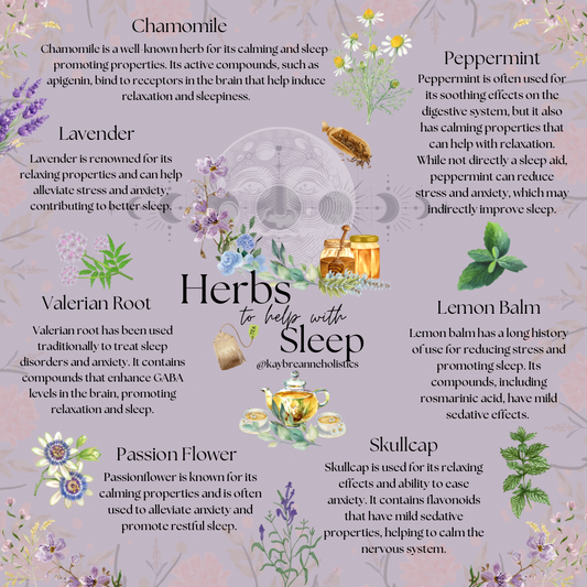 Herbs to Help with Sleep