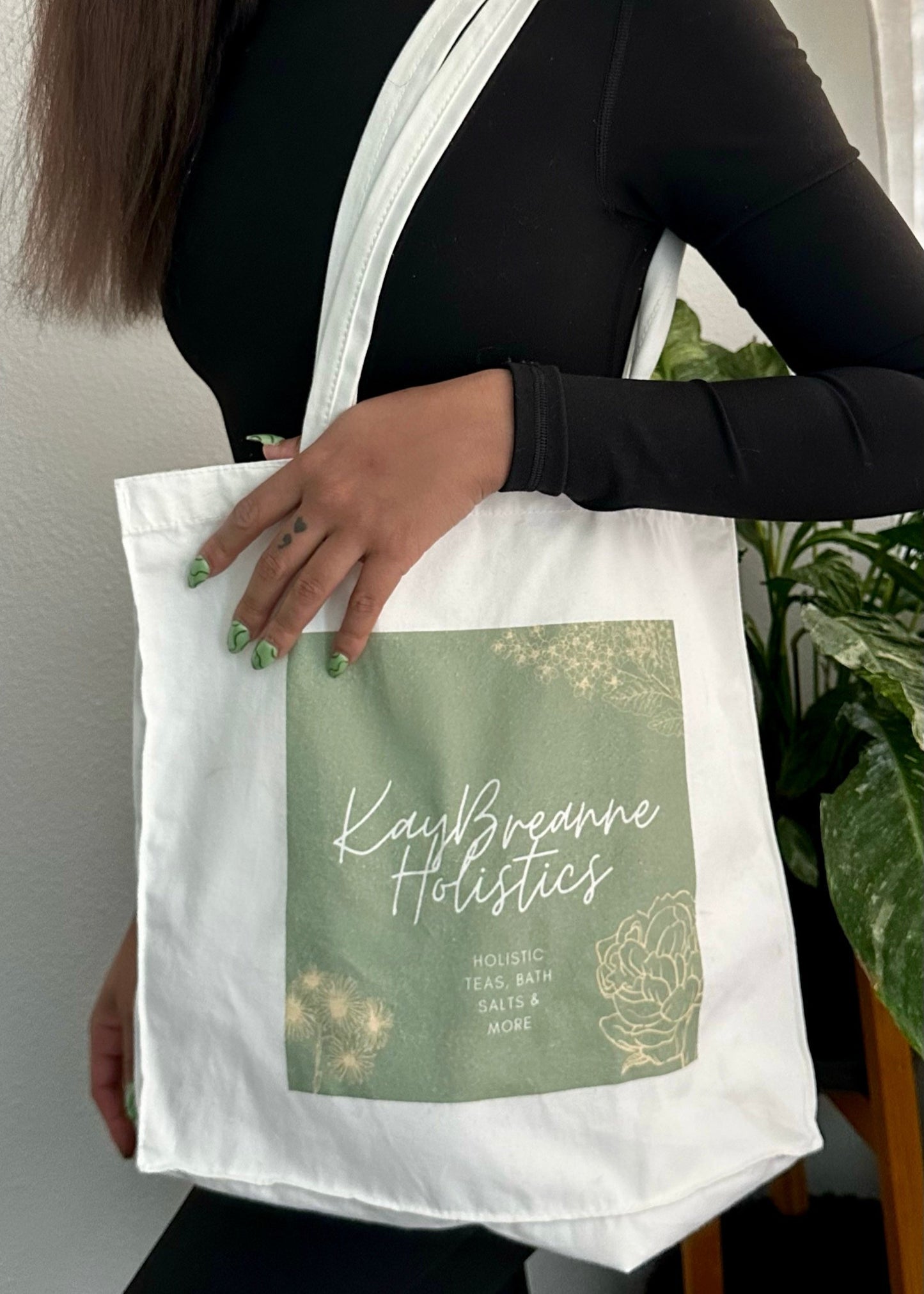 KayBreanne Holistics LLC Eco-Friendly Cotton Tote Bag