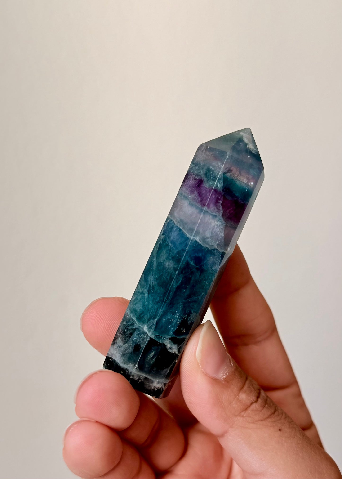 [56] Rainbow Fluorite Tower