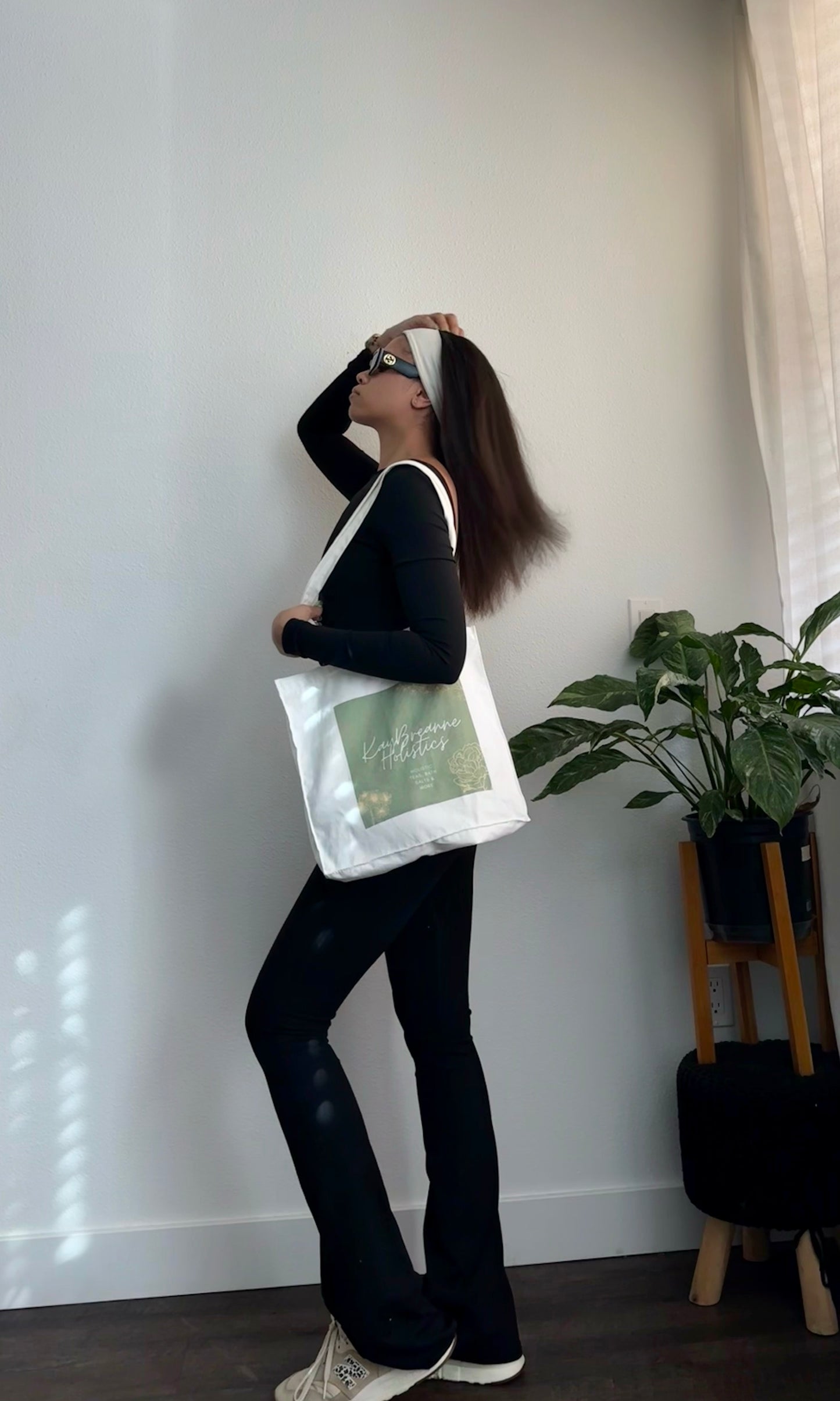 KayBreanne Holistics LLC Eco-Friendly Cotton Tote Bag