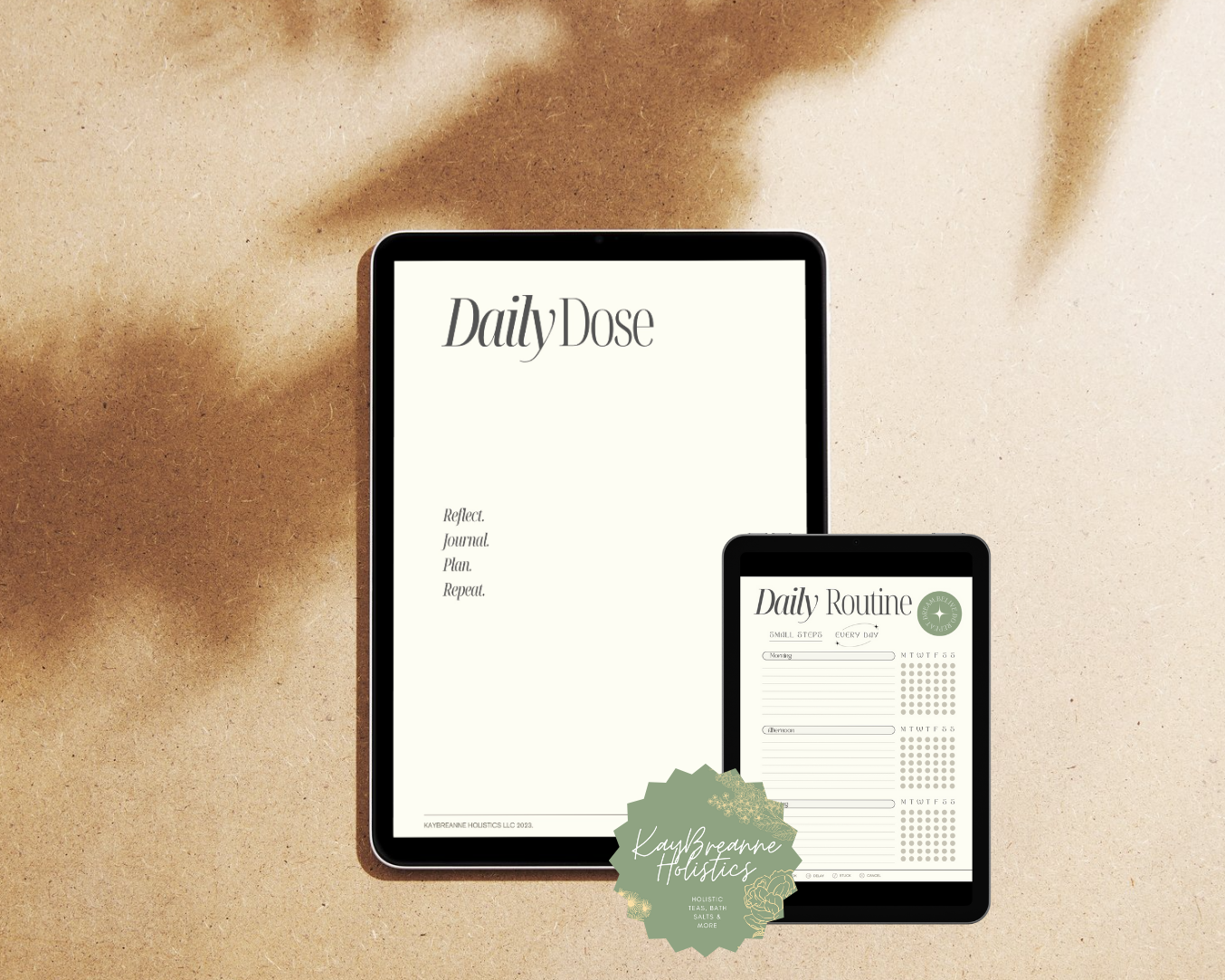 Daily Dose Self Care Digital Planner & Journal